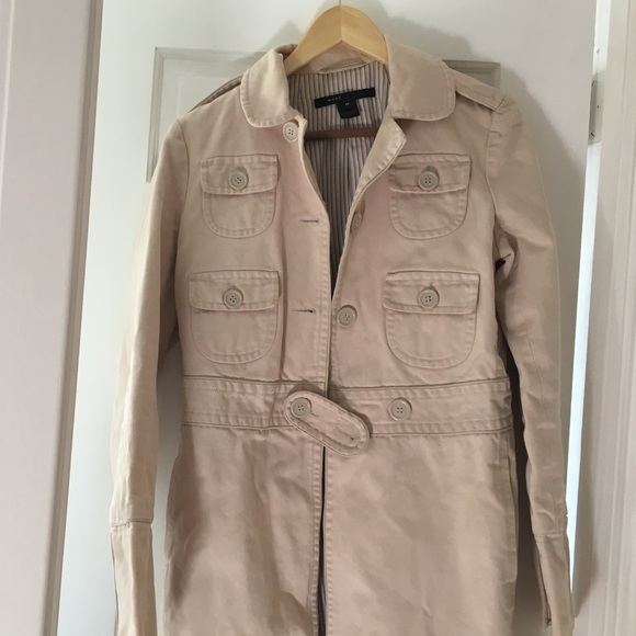Marc Jacobs Military Style Trench Coat