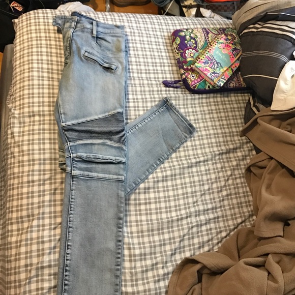 Balmain biker jeans