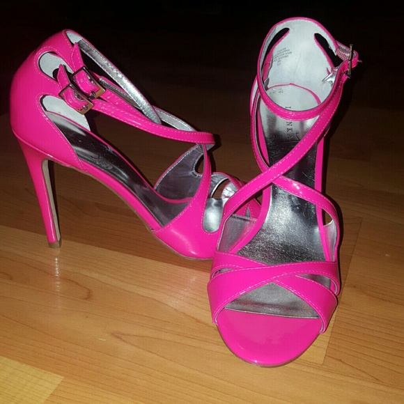 Pink patent leather