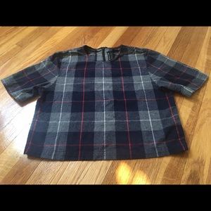 rag&bone soft cotton crop top, ladies size small