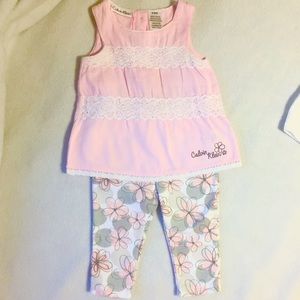 Baby 2pc outfit- Calvin Klein 6-9 months