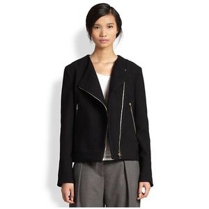 L’AGENCE Cotton & Wool Moto Jacket.