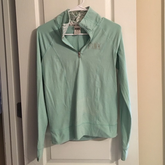 VS PINK quarter zip pullover