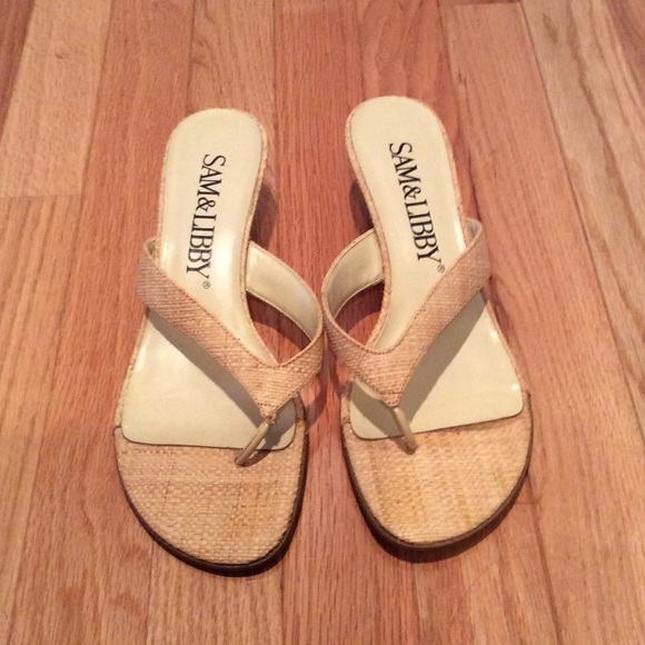Sam & Libby kitten heel sandals