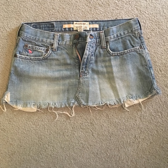 Abercrombie & Fitch Jean skirt