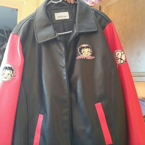 LEATHER BETTY BOOP COAT
