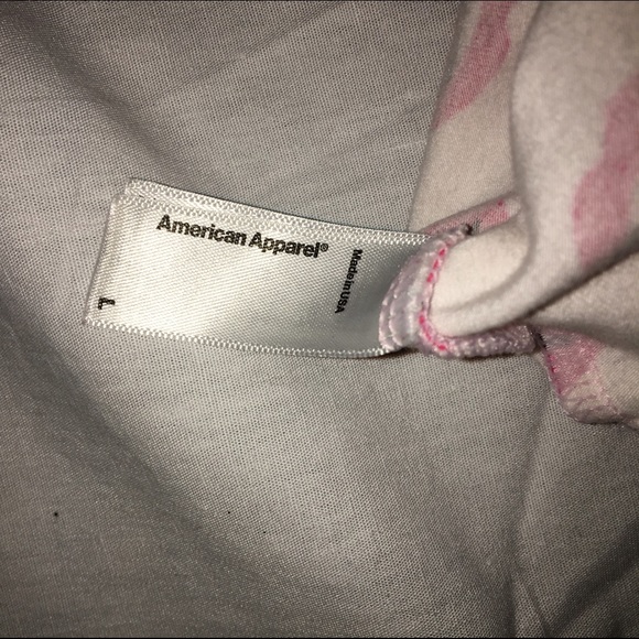 American Apparel Lips Crop Top - Picture 2 of 2