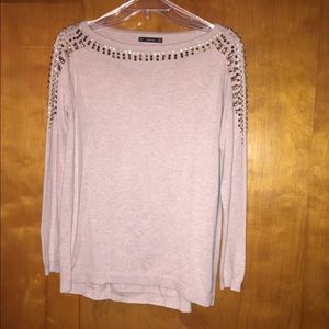 Zara embellished sweater