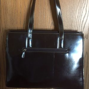 Buxton leather shoulder/tote