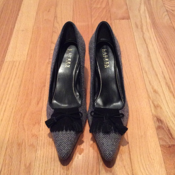 Lauren Ralph Lauren Houndstooth Heels