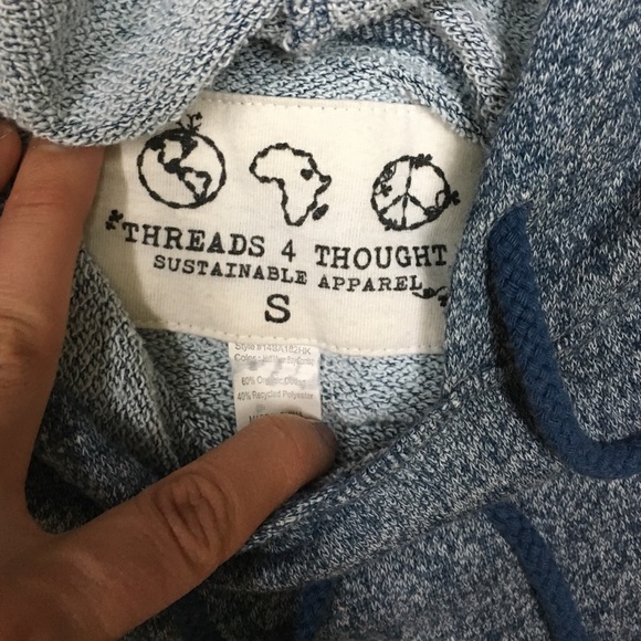 Threads 4 thought cozy blue pullover - Picture 3 of 3