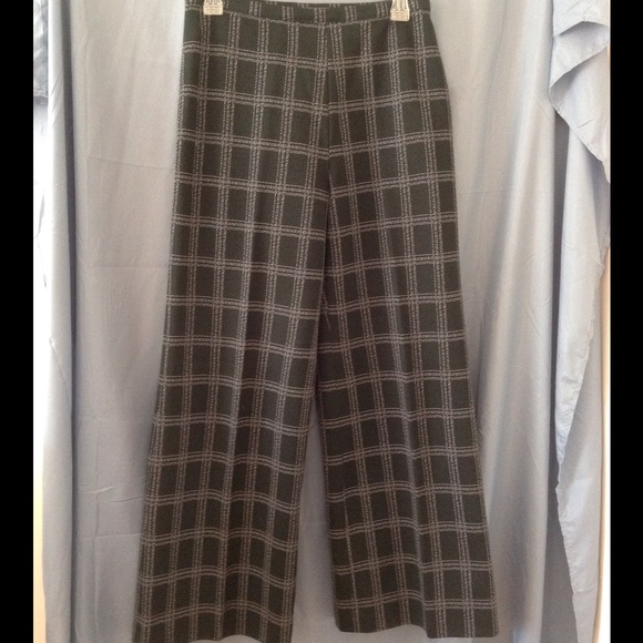 Adorable vintage 60s green plaid pantsuit - Picture 3 of 4