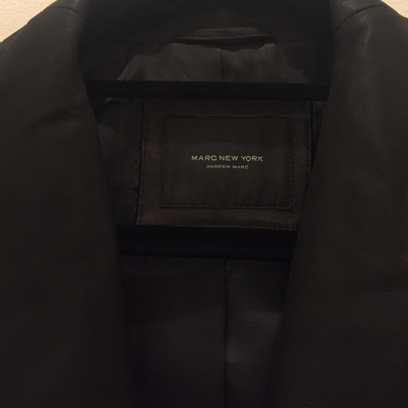 Brand new Andrew Marc leather jacket - Picture 2 of 2