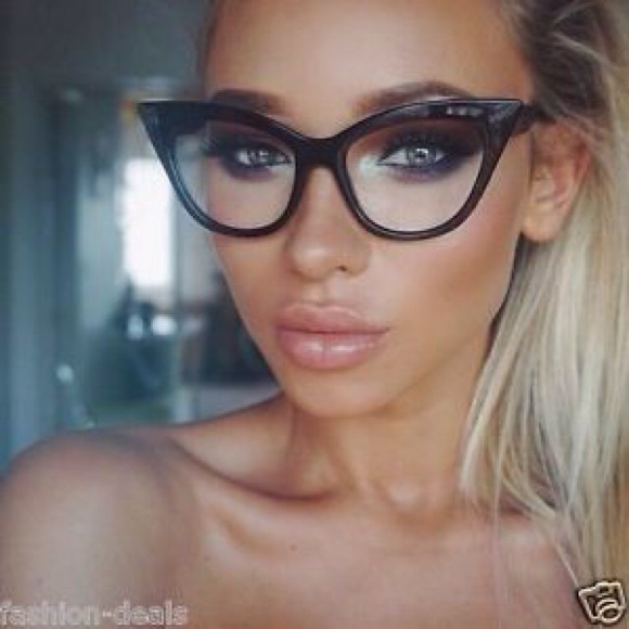 Cat eye "Little miss kitty"nonprescription glasses