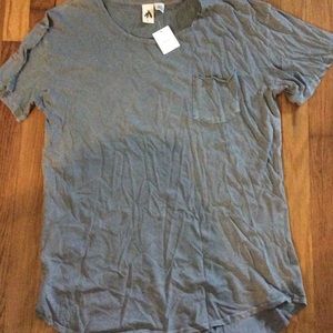 Men's grey short sleeve