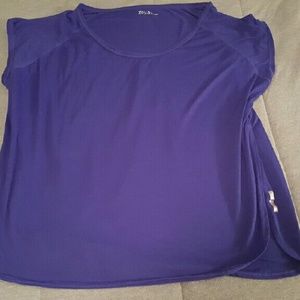 Zella Paradise Too Tee Size Large Purple Beauty