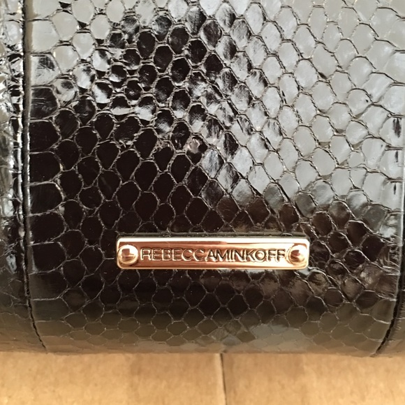 Brand new Rebecca Minkoff black leather clutch - Picture 2 of 4