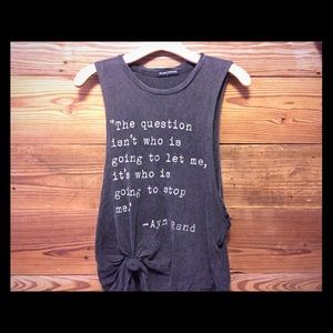 brandy melville muscle tank