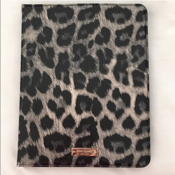 Leapord Kate Spade iPad 2 Case with stand
