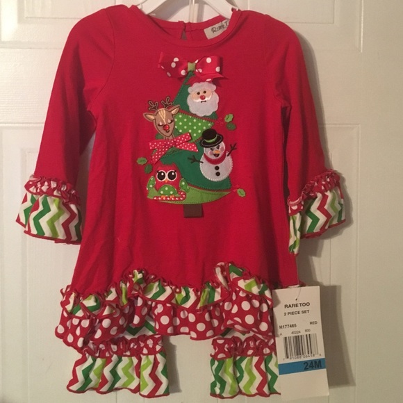 Rare Too Christmas outfit