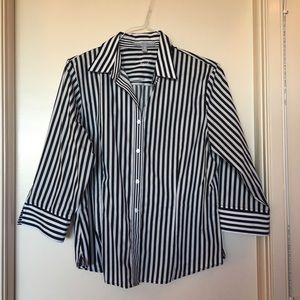 Foxcroft wrinkle free button down