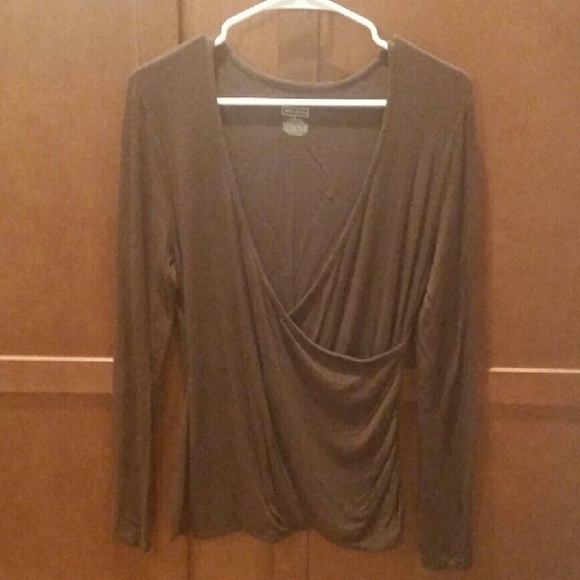 LS Dark brown top