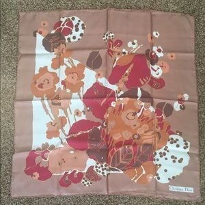 ❌❌❌ SOLD Vintage Christian Dior scarf