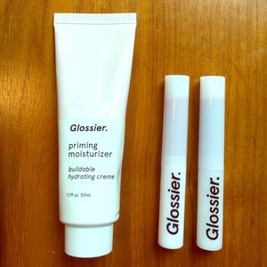 Glossier Priming Moisturizer and Generation G