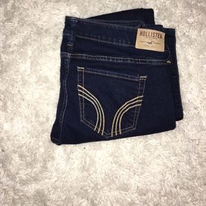 Hollister dark wash skinny jeans