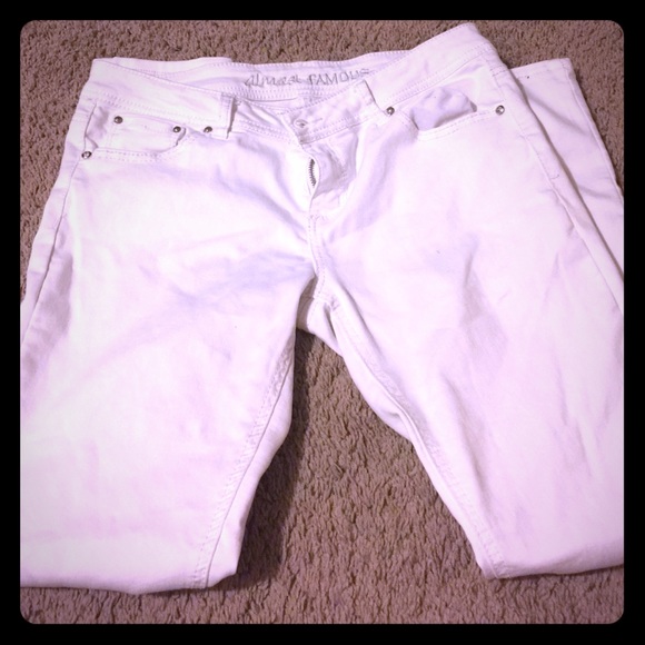 Almost famous white skinny jeans