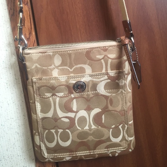 Coach satchel crossbody bag