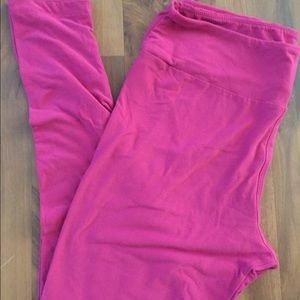 Lularoe TC "pink" leggings