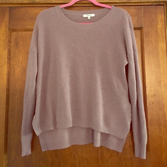 Madewell Mauve Sweater Size M