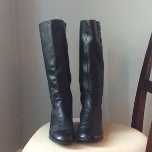 Enzo Angiolini Black Leather Boots