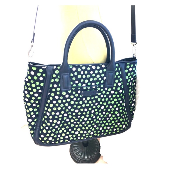🚫SOLD🚫 Lucky Dot Trapeze Tote - Picture 1 of 4
