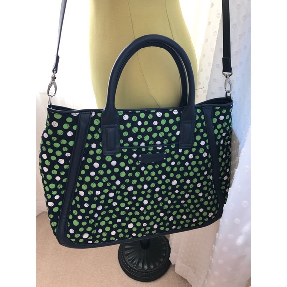 🚫SOLD🚫 Lucky Dot Trapeze Tote - Picture 2 of 4