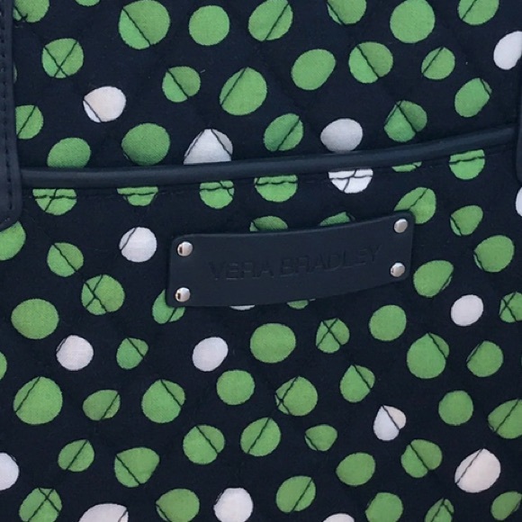 🚫SOLD🚫 Lucky Dot Trapeze Tote - Picture 3 of 4