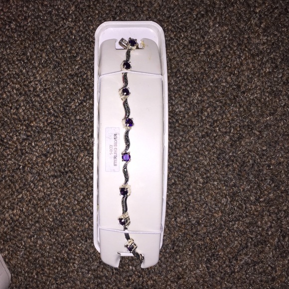 14 k and sterling silver bracelet