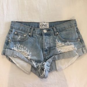 One Teaspoon Bandits Shorts