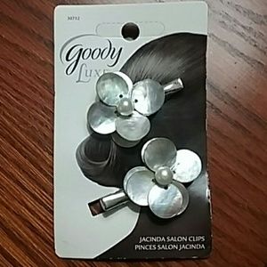 Vintage Goody Luxe Shell Clips