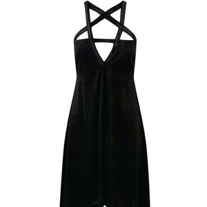 Killstar velvet racerback dress