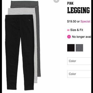 VS PINK LEGGINGS