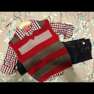 Izod 3 piece outfit 18m