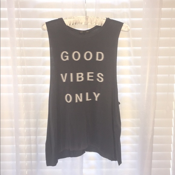 American Eagle Good Vibes Only Tank Top