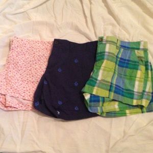 4 pair of summer shorts