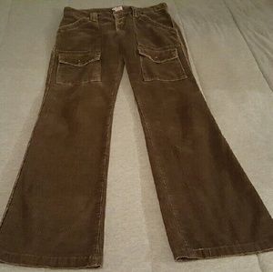 JOIE Corduroy Jeans Size 28 Brown 29.5 Inseam