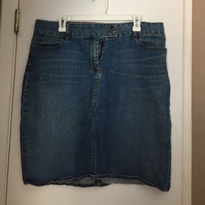 Jean skirt