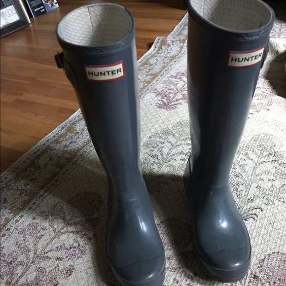 Gray hunter boots (kids)