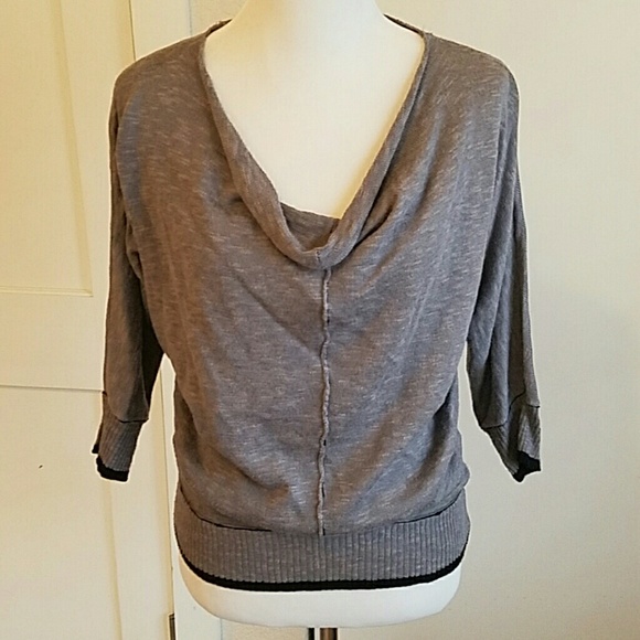Grey Michael Stars cotton sweater