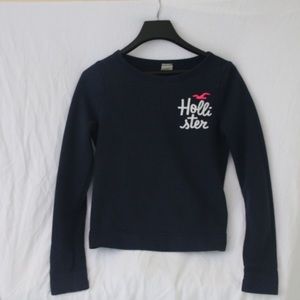 Navy Blue Hollister Sweater
